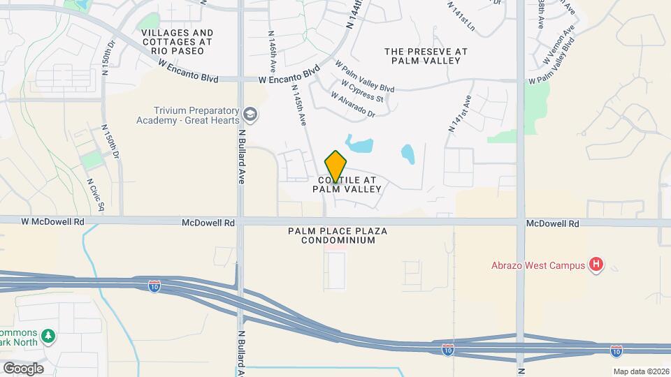 14479 W Desert Flower Dr Map and Location Details