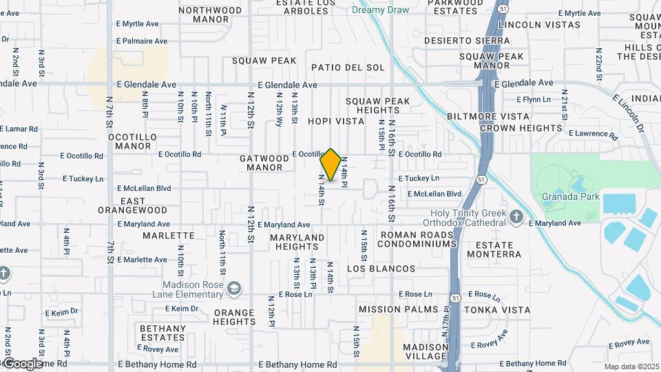 1420 E McLellan Blvd Mapa y Detalles de la Ubicación