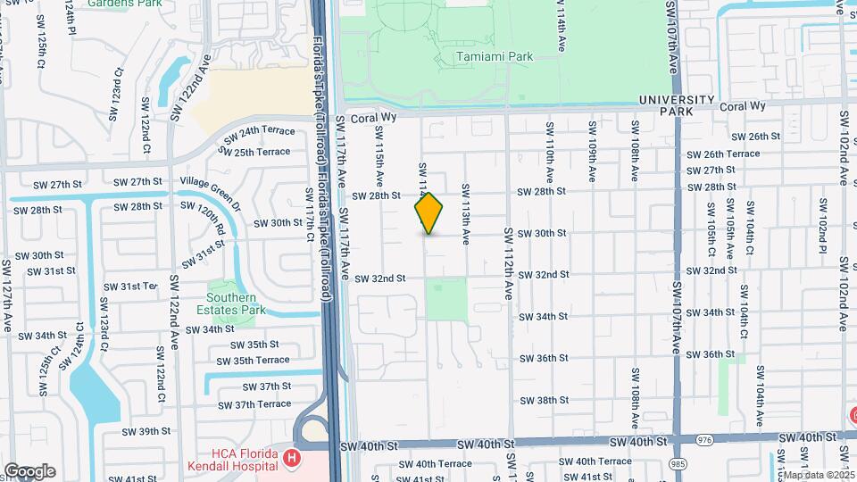 11390 SW 30th St Map and Location Details