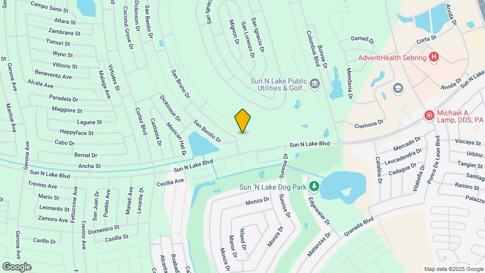 5378 Pebble Beach Dr Map and Location Details