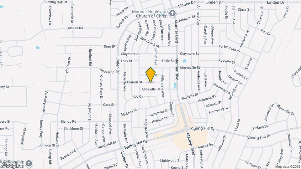 10456 Clarion St Map and Location Details