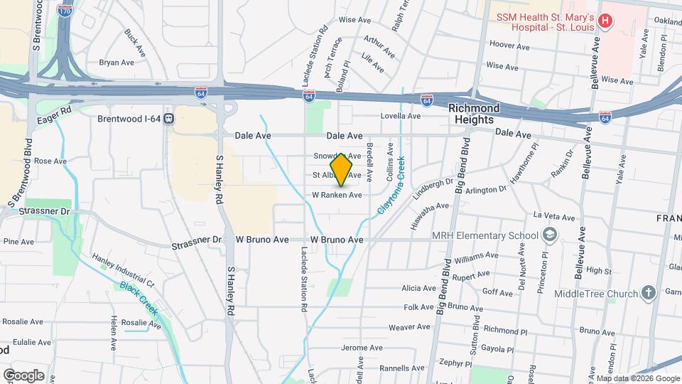 7721 W Ranken Ave Map and Location Details
