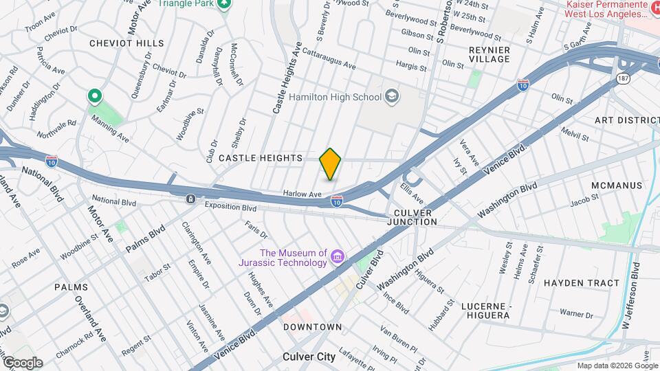 3339 S Canfield Ave, Unit 211 Mapa y Detalles de la Ubicación