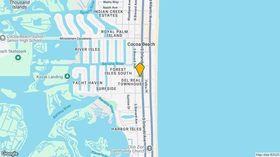 286 S Orlando Ave Map and Location Details