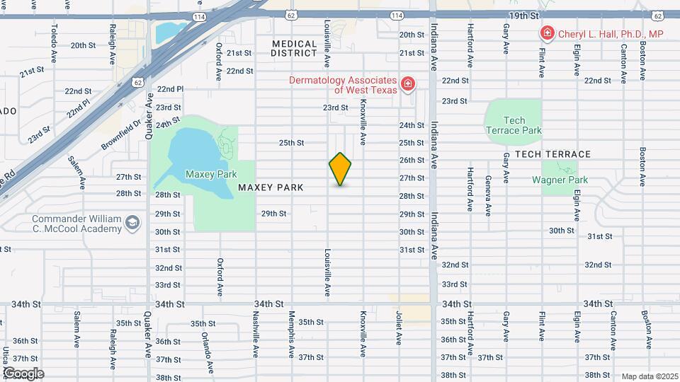 3614 28th St Map and Location Details
