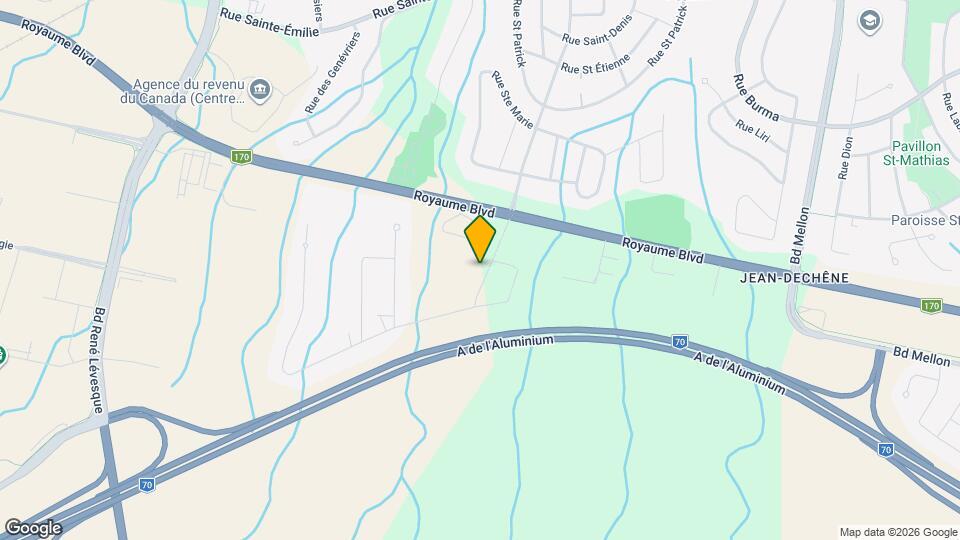 3030-3036 De L'émeraude Map and Location Details