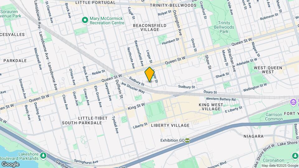 150 Sudbury St Map and Location Details