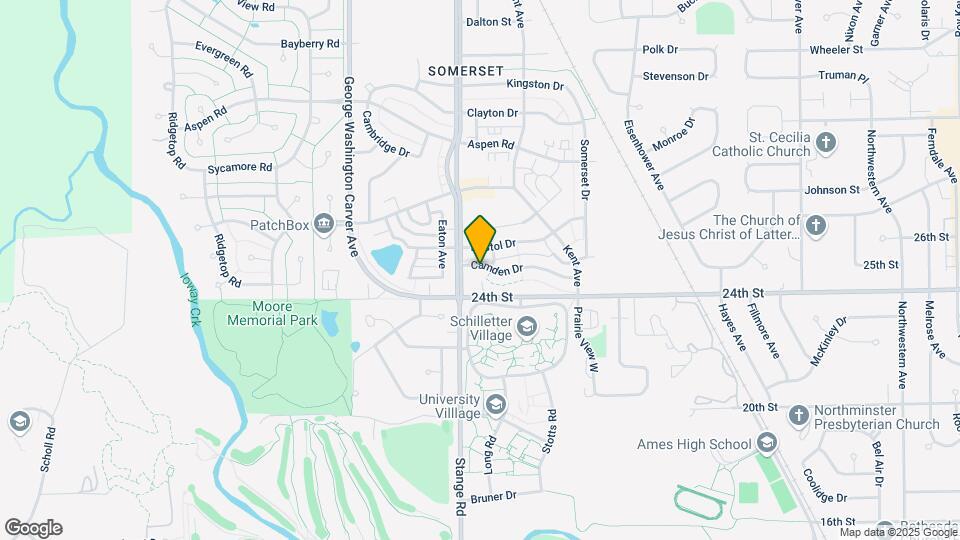 2620 Camden Dr Map and Location Details