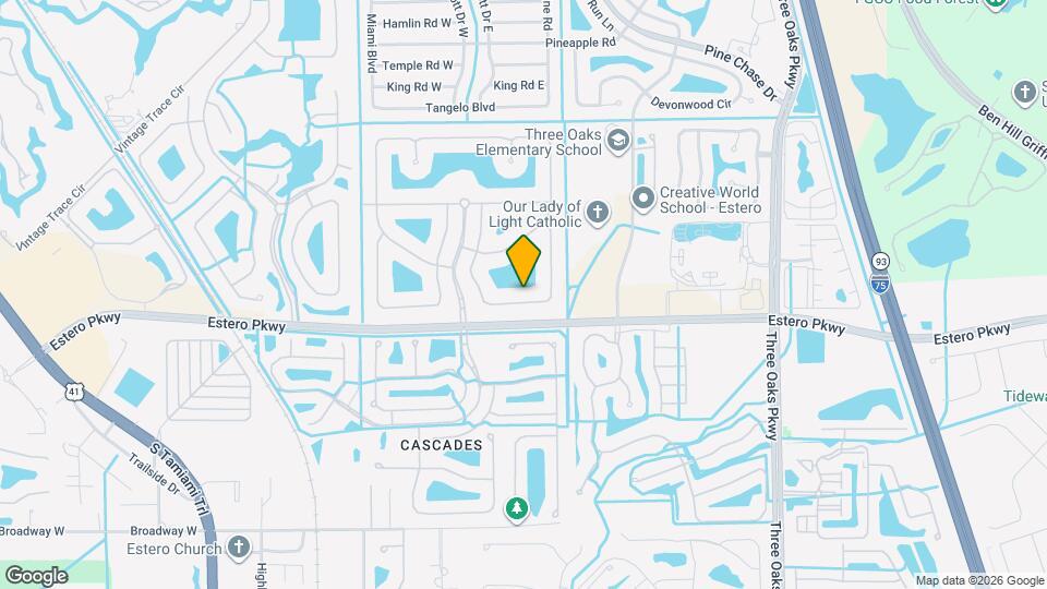 19721 Tesoro Way Map and Location Details