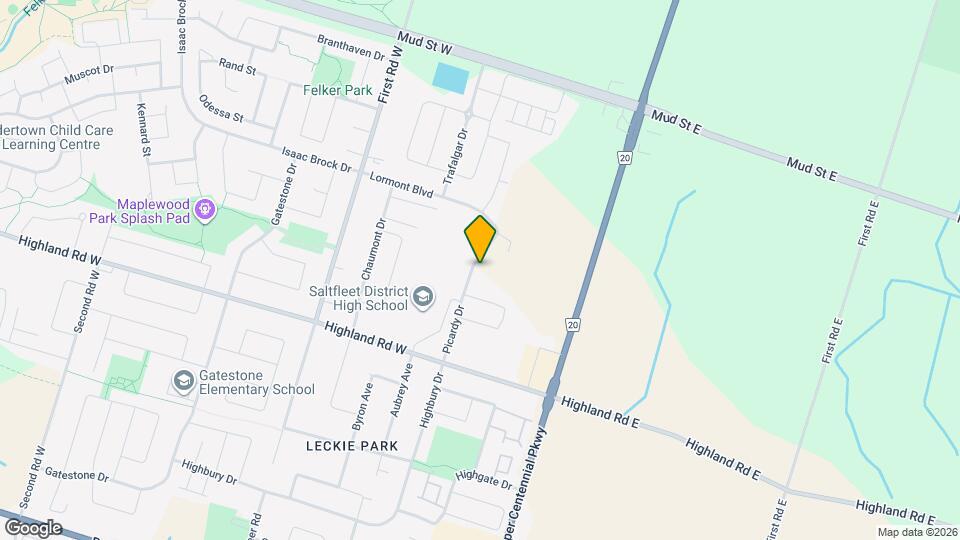 83 Picardy Dr Map and Location Details