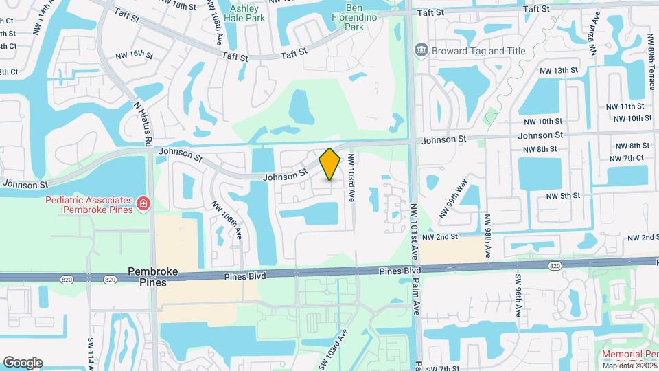 10493 NW 7th St, Unit 204 Map and Location Details