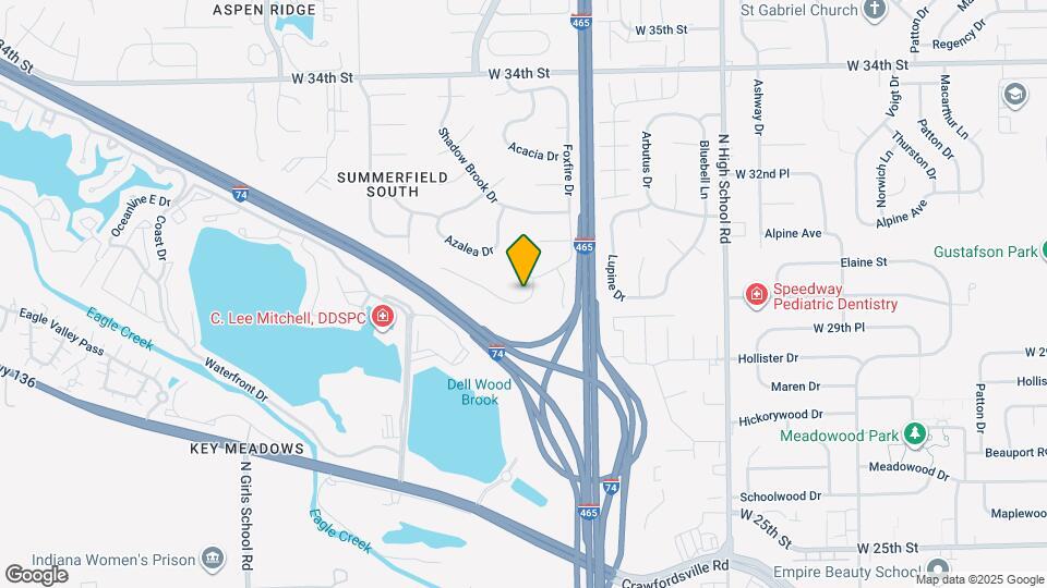 6726 Oak Lake Dr Mapa y Detalles de la Ubicación