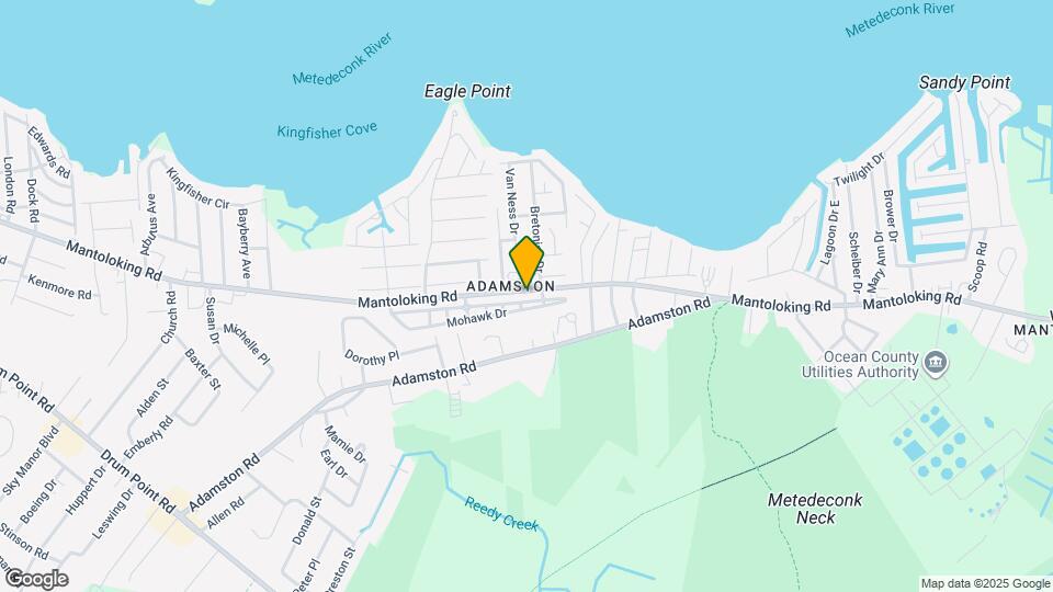 439 Mantoloking Rd Map and Location Details