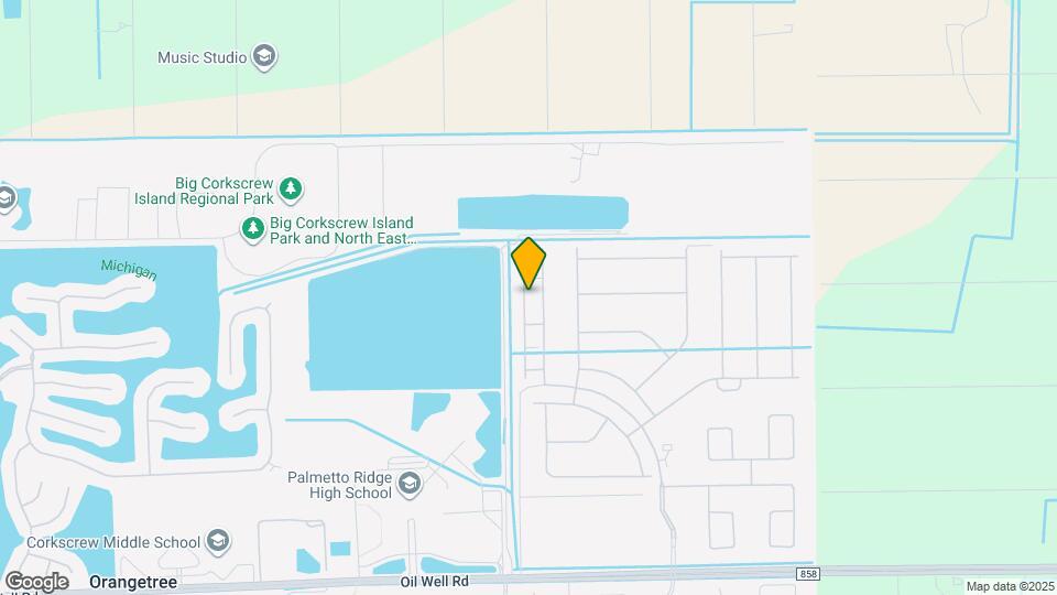 2856 CITRUS St Map and Location Details