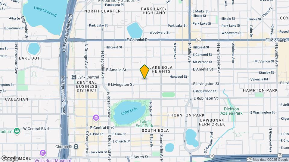 523 E Livingston St Map and Location Details