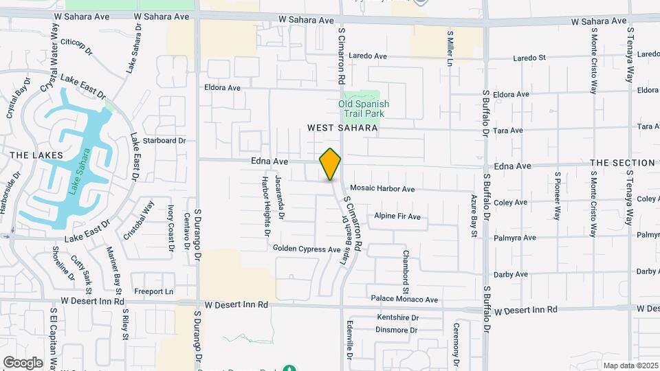 8233 Ruby Heights Ave Map and Location Details