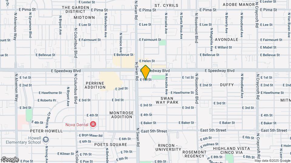 4742-4748 E 1st St Mapa y Detalles de la Ubicación