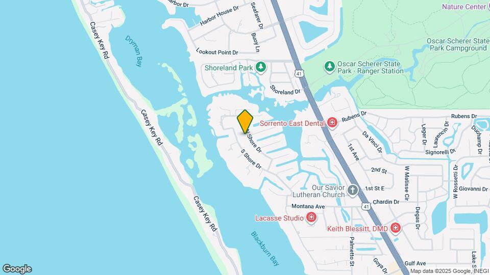 451 N Shore Dr Mapa y Detalles de la Ubicación