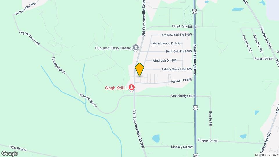 236 Hennon Dr NW Map and Location Details