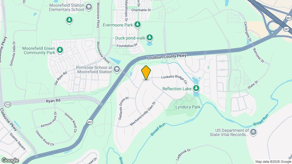 43513 Lucketts Bridge Cir Map and Location Details