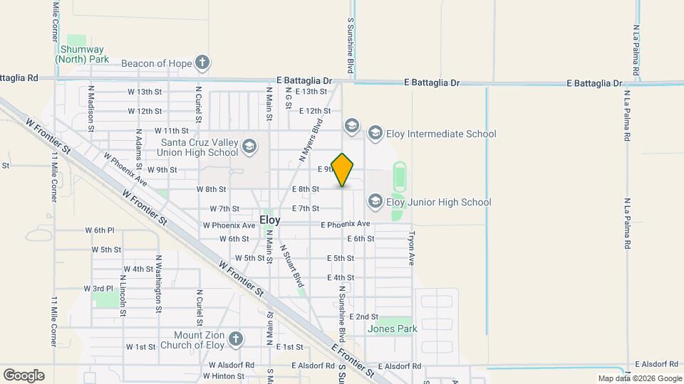 Picacho Peak Apartments Map and Location Details