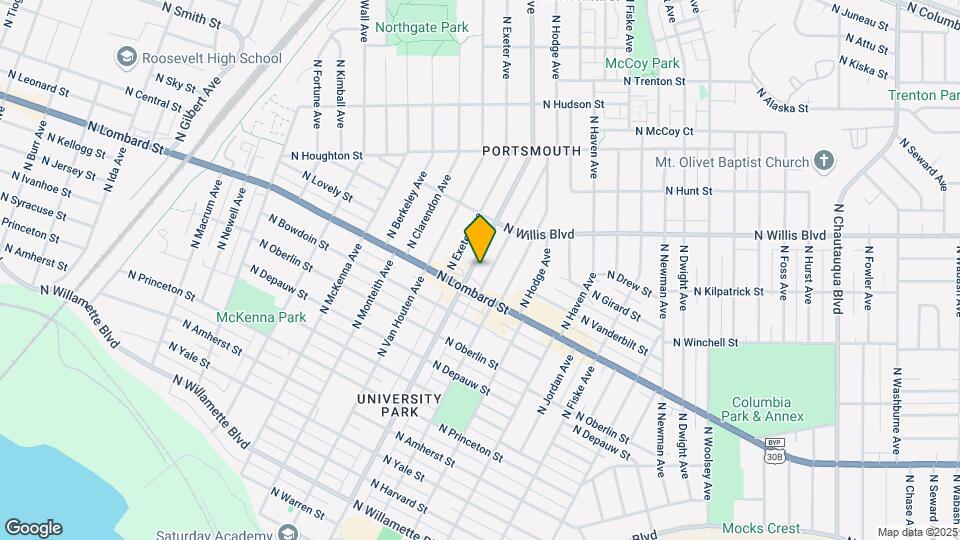 7612-7704 N Portsmouth Ave Map and Location Details
