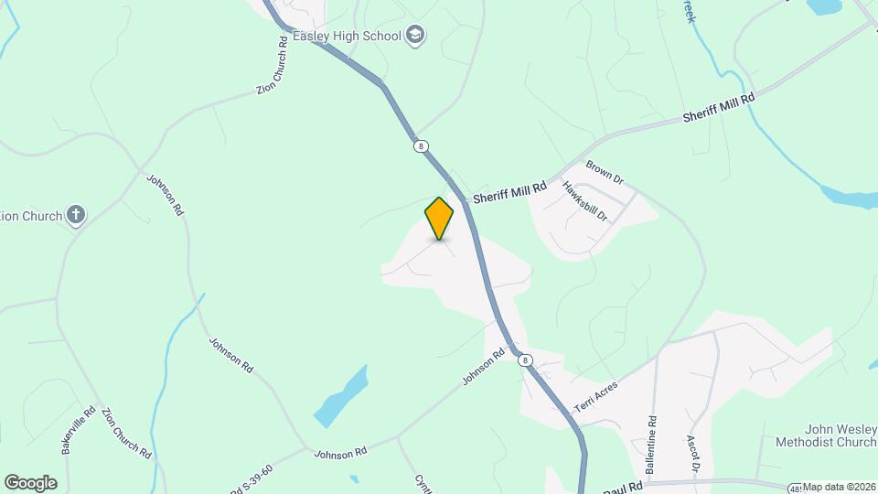 301 McCue St Map and Location Details