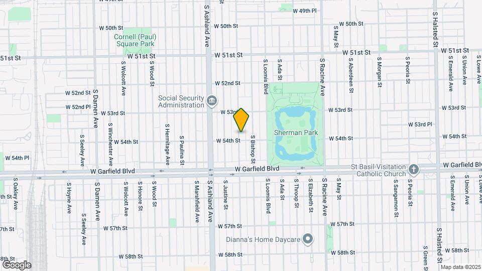 5351 S Laflin St, Unit 2 Mapa y Detalles de la Ubicación