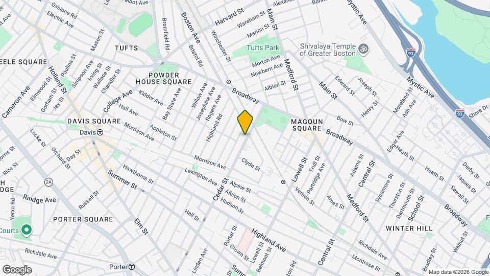228 Cedar St, Unit 3 Mapa y Detalles de la Ubicación
