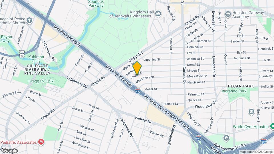 6518 Linden St Map and Location Details