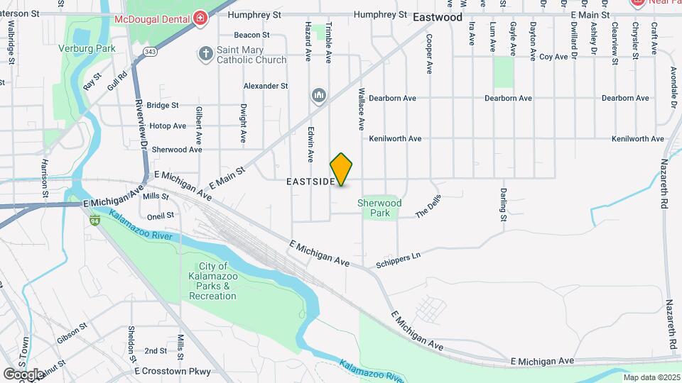 414 Trimble Ave Map and Location Details
