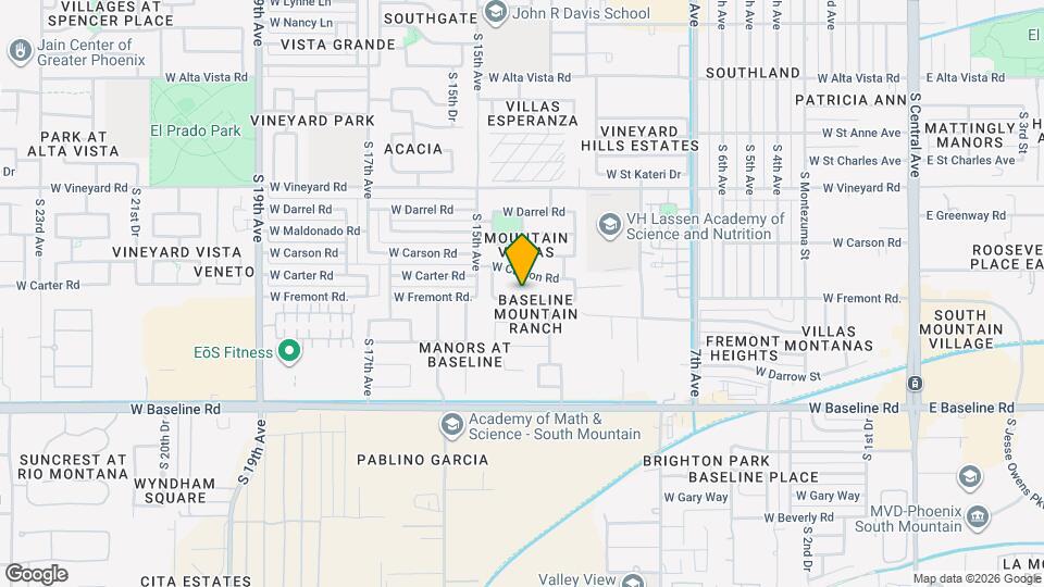 1308 W Fremont Rd. Map and Location Details