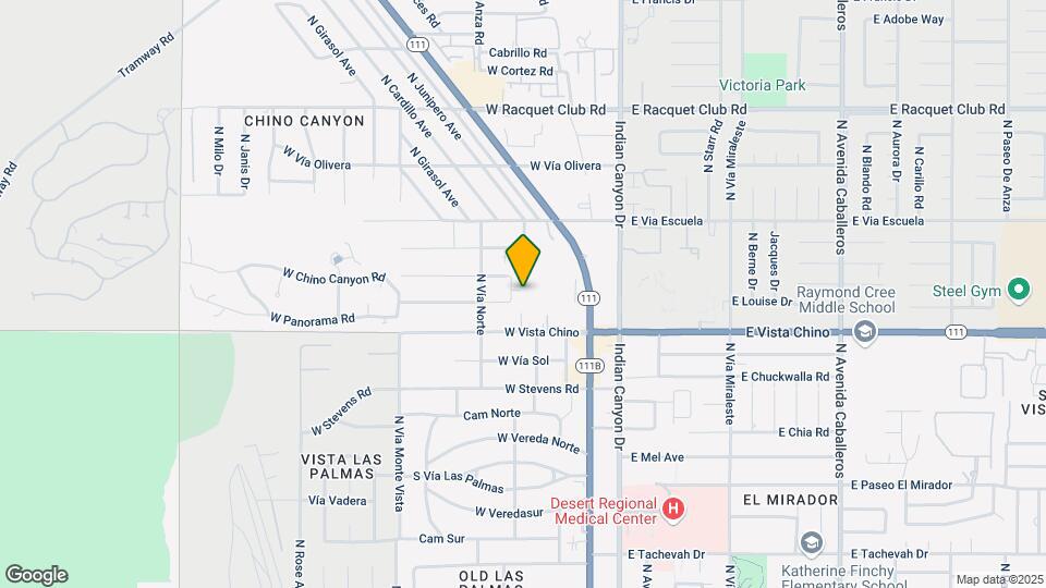 1816 N Mira Loma Way Map and Location Details