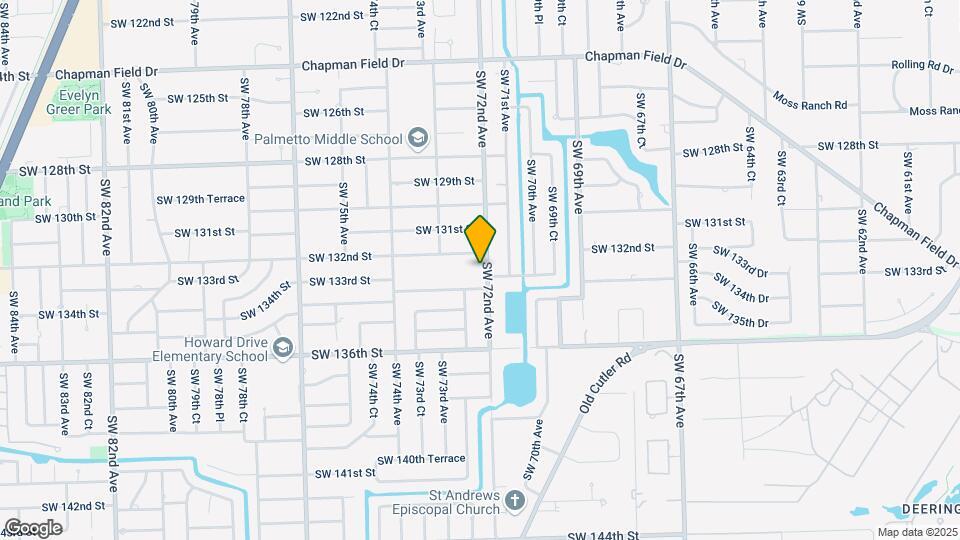 13250 SW 72nd Ave Map and Location Details