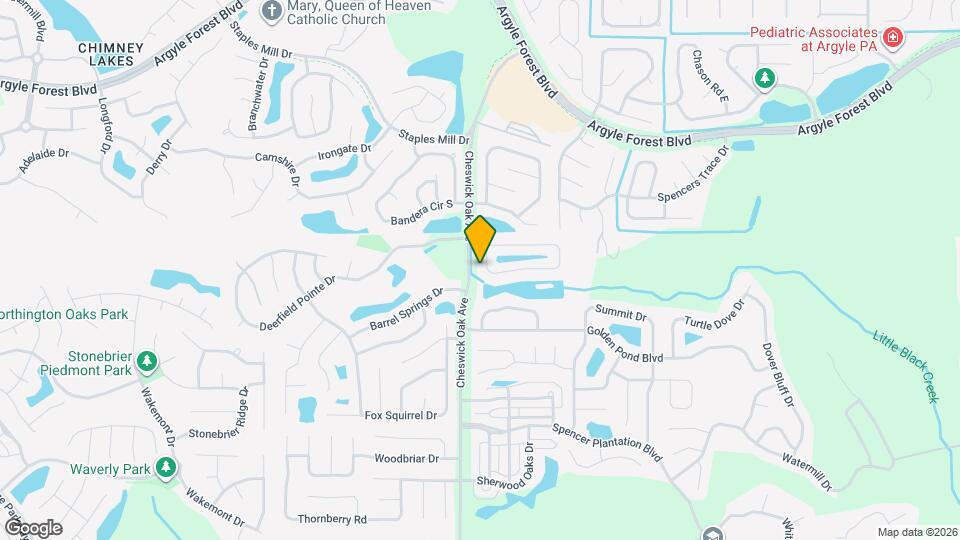 3075 Waters View Cir Map and Location Details