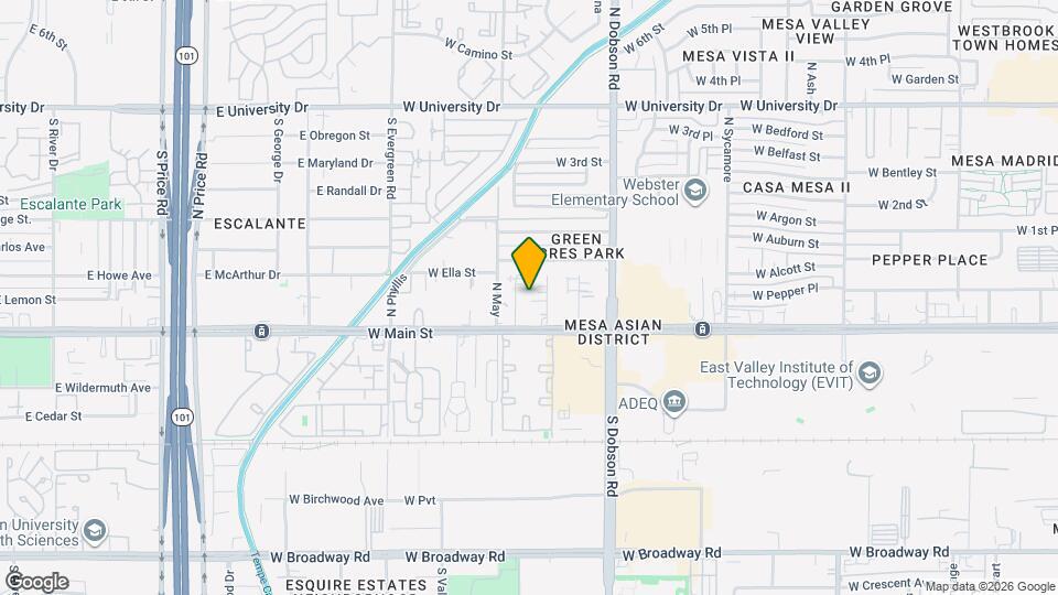 39 N San Jose Map and Location Details