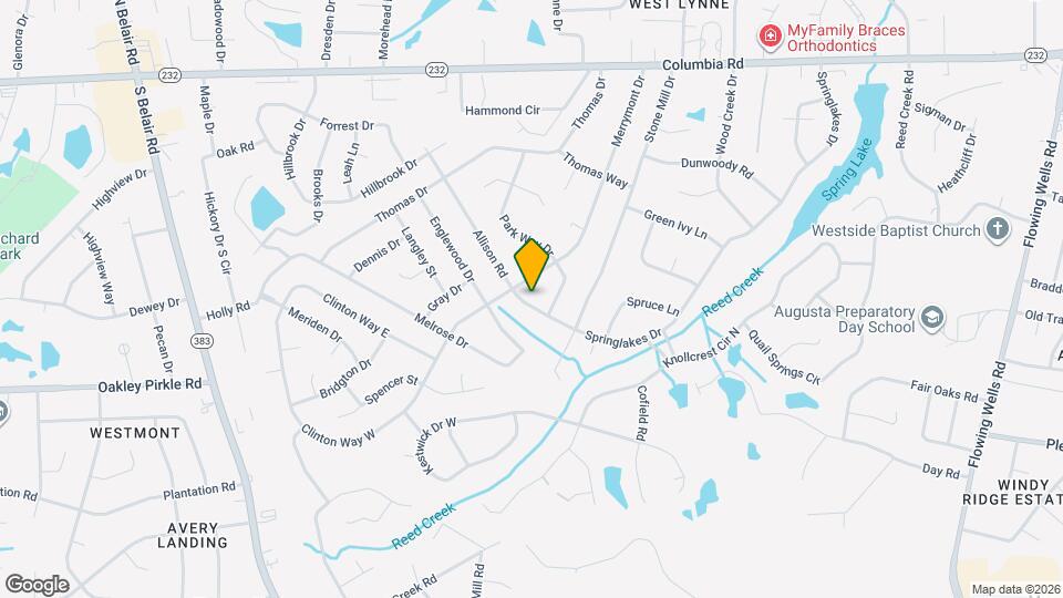 3996 Allison Rd Map and Location Details