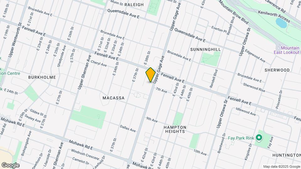 706 Upper Gage Av Map and Location Details