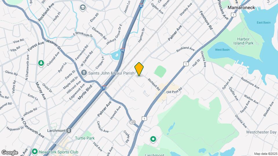 313 Larchmont Acres Map and Location Details