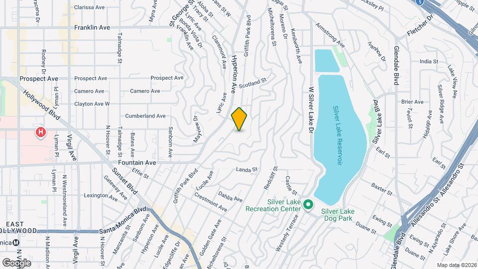 2018 Griffith Park Blvd Map and Location Details