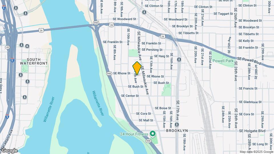 3722 SE 11th Ave Map and Location Details