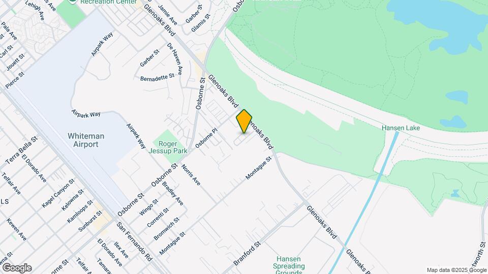 Glenoaks Mobilehome Park Map and Location Details
