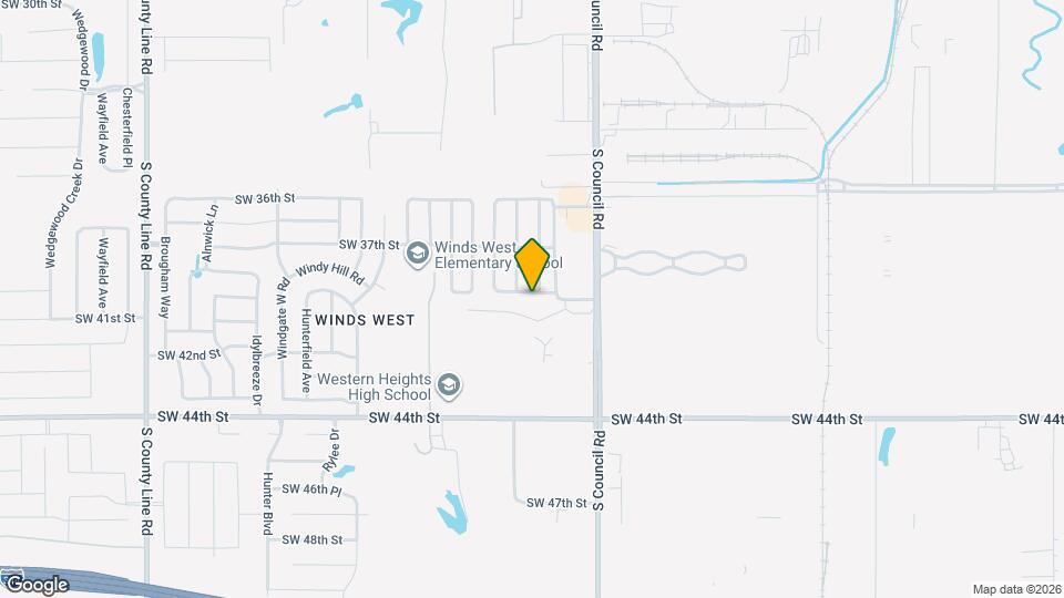 8118 SW 38th St Map and Location Details