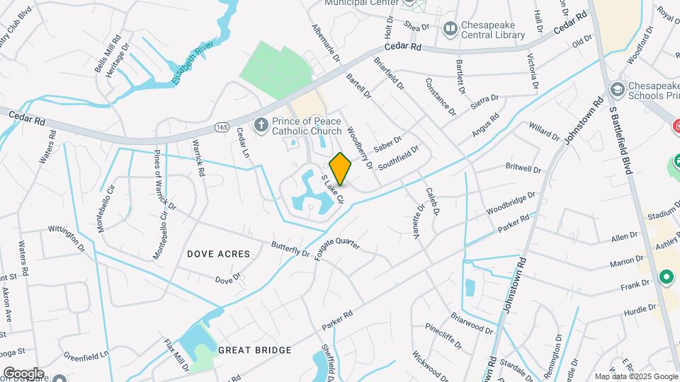 514 S Lake Cir Map and Location Details