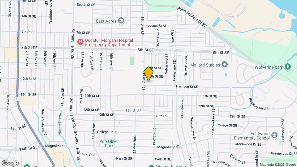 1906 Harrison St SE Mapa y Detalles de la Ubicación
