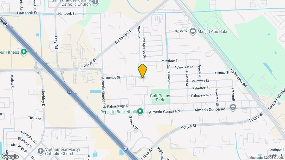 11706 Dumas St Map and Location Details