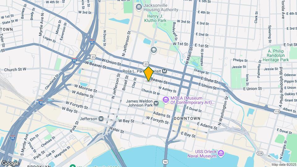 311 W Ashley St Mapa y Detalles de la Ubicación