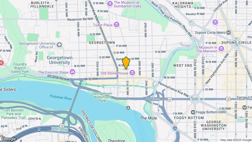 1236 31st St NW Mapa y Detalles de la Ubicación
