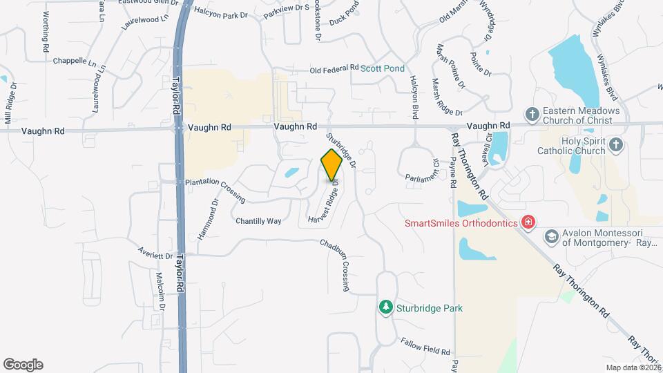 8636 Harvest Ridge Dr Map and Location Details