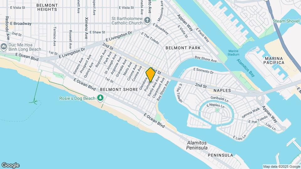 150 Pomona Ave, Unit 150 Pomona #4 Map and Location Details